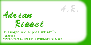 adrian rippel business card